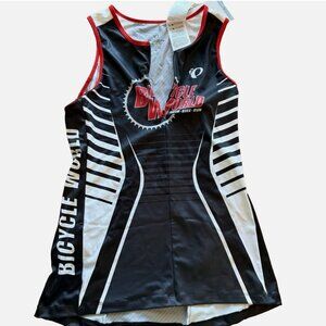 NEW Pearl Izumi Women's XL Athletic Sleeveless Cycling Racing Jersey Bike Top